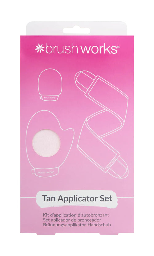Brush Works tan Applicator set